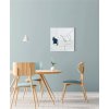 Magnetická sklenená tabuľa, 48x48x1,5 cm, SIGEL "Artverum® ", čiarová kresba