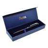 Gélové pero, 0,35 mm, otočné, telo pera: čierna, PENTEL "EnerGel BL-2007" modrá