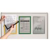 Informačný panel, A4, magnetický, DURABLE "DURAFRAME® MAGNETIC", zelená