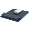 Podložka pod myš, s opierkou zápästia, LEITZ "Ergo", tmavosivá