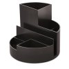 Držiak na písacie potreby, opakovane použiteľný, MAUL "Roundbox", čierna