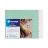 Identifikačný náramok, 3/4", tyvek, tyrkysový, VICTORIA OFFICE