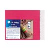 Identifikačný náramok, 3/4", tyvek, neónovo ružový, VICTORIA OFFICE