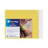 Identifikačný náramok, 3/4", tyvek, neónovo žltý, VICTORIA OFFICE