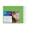 Identifikačný náramok, 3/4", tyvek, neónovo zelený, VICTORIA OFFICE