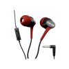 Slúchadlá, s mikrofónom, MAXELL "Fusion+",  červená-čierna