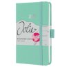 Diár, A6 , týždenný, 2025, tvrdá obálka, SIGEL "Jolie", mätový