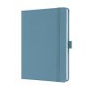 Diár, exkluzívny, A5, linajkový, 96 listov, tvrdá obálka, SIGEL "Jolie", modrá