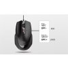 Myš, drôtová, optická, TRUST "Voca", čierna