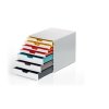 Úložný box na dokumenty, so 7 zásuvkami, DURABLE "VARICOLOR® MIX 7", farebný