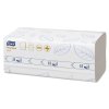 Papierové utierky, stlačené, Interfold, 2-vrstvové, 170 útržkov, H2 systém, Premium, TORK "Xpress Soft Multifold", biela