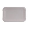 Papierová tácka, hranatá, 135x200 mm, VICTORIA FACILITY