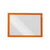 Informačný panel, A4, samolepiaca zadná strana, DURABLE "DURAFRAME®", oranžová