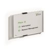 Informačná tabuľa, 210x148,5 mm, DURABLE "INFO SIGN", strieborná