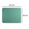 Podložka na stôl, 500x650 mm, EXACOMPTA "Teksto", modro-zelená