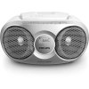 Rádio, s CD prehrávačom, PHILIPS "AZ215", strieborné