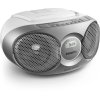 Rádio, s CD prehrávačom, PHILIPS "AZ215", strieborné