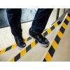 Protišmyková páska, 5 cm x 15 m, DURABLE "DURALINE® GRIP", žltá-čierna