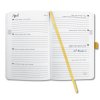 Diár, A5, týždenný, 2025, tvrdá obálka, SIGEL "Jolie", mango