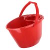 Vedro so žmýkacím košom, 11 l, BONUS, červené