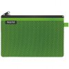 Textilný obal so zipsom dvojitý Leitz WOW veľký zelený