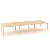 Pracovné stoly Bench ALFA ROOT 420x160cm, dub