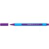 Guľôčkové pero, 0,7 mm, s vrchnákom, SCHNEIDER "Slider Edge XB", fialové