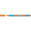 Guľôčkové pero, 0,7 mm, s vrchnákom, SCHNEIDER "Slider Edge XB", oranžové