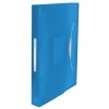 Harmoniková doska, A4, PP, 6 priehradiek, ESSELTE "Vivida", modrá