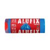 Vrecia na odpadky, zaťahovacie, 40 l, 15 ks, 60x60 cm, 20 µ, ALUFIX, modrá