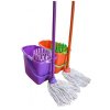 WETmop set 10L Fmix. oválny bavl.biely mop 180gr.