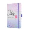 Diár, A5, týždenný, 2026, tvrdá obálka, SIGEL "Jolie", Butterfly Confetti Candy