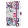 Diár, A6, týždenný, 2026, tvrdá obálka, SIGEL "Jolie", Violet Jungle Fever