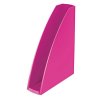 Zakladač, plastový, 60 mm, LEITZ "Wow", ružová