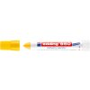 Permanentný popisovač, 10 mm, kužeľový hrot, EDDING "950", žltý