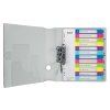 Register, plastový, A4 Maxi, 1-12, LEITZ "Wow"