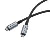 USB kábel, USB-C – USB-C, 1,2 m, 240 W, VERBATIM, čierny