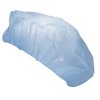 Jednorazová čiapka skladaná modrá (100 ks)