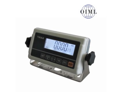 TSCALE RWP, IP-54, plast, LCD  Vážní indikátor pro obchodní vážení - možnost ES ověření