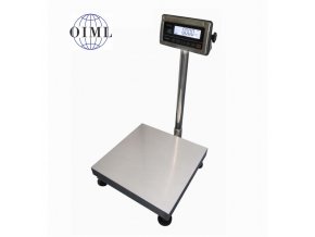 Váha můstková nerezová do 15kg 1T4040NNRWS/DR, 400x400mm, nerez-nerez (1 Váha bez ověření)