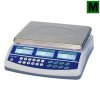 TSCALE QTP, 6/15kg, 300mmx230mm  Obchodní pultová váha s výpočtem ceny v nízkém provedení