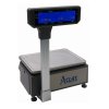 ACLAS LS2R615, 6/15kg, 345mmx264mm  Obchodní váha s tiskem etiket a účtenek s displejem na stativu