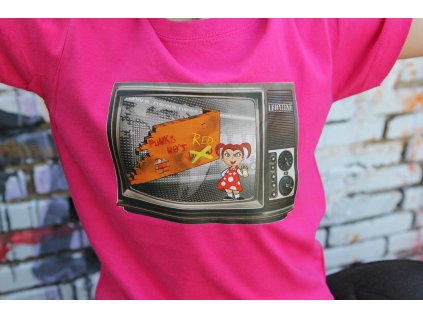 Dětské tričko  PUNKS NOT RED