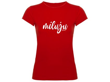 dámské miluju červené
