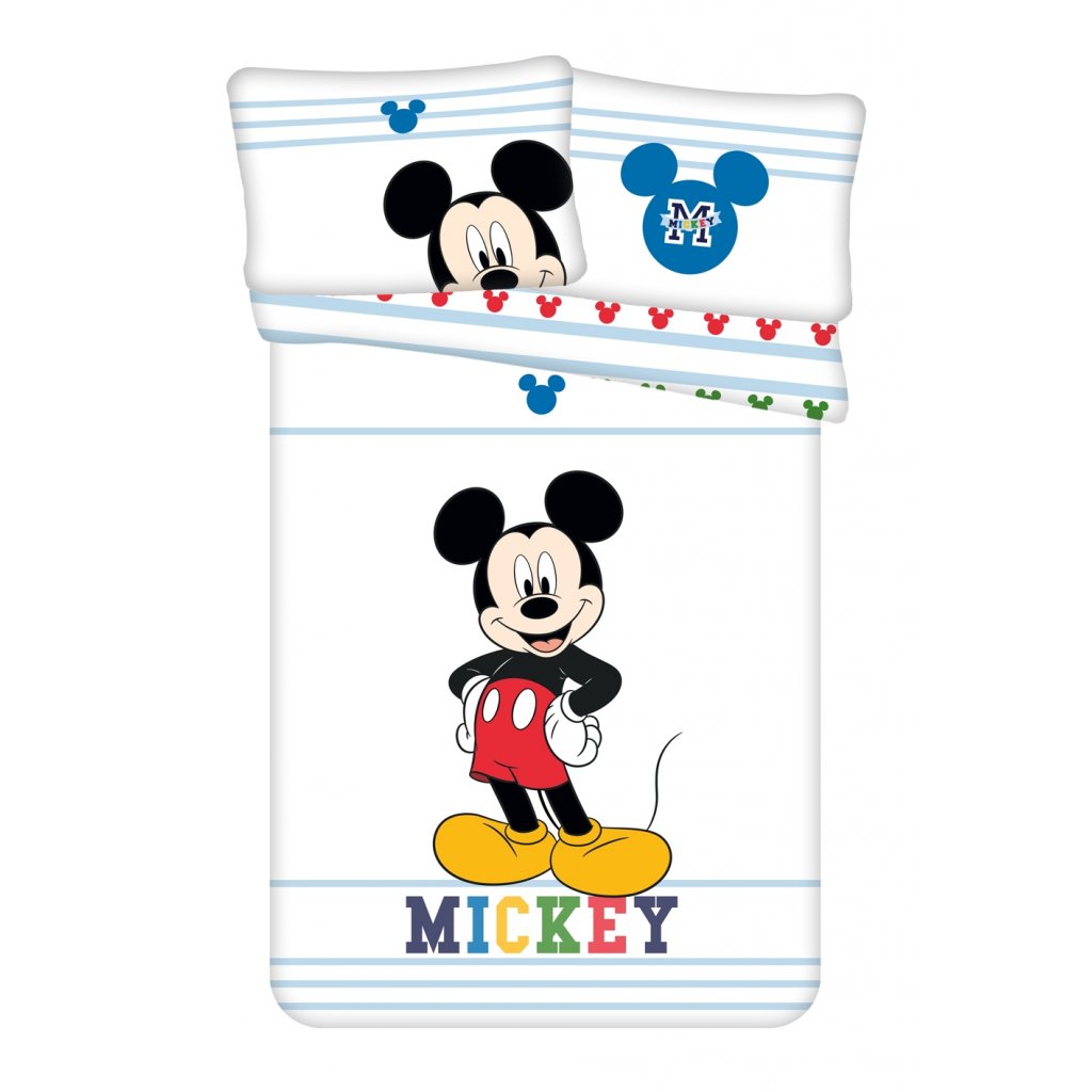 Povlečení do postýlky Mickey Colors baby (Varianta Povlečení do postýlky Mickey Colors baby 100x135, 40x60 cm)