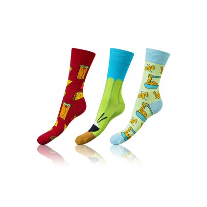 Dámské ponožky Bellinda Crazy Socks BE491004-305 3-pack