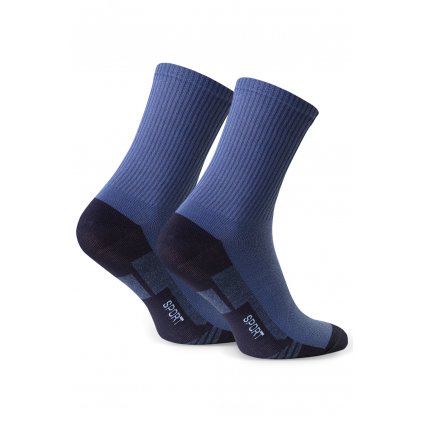 Ponožky Steven 057-370 (Velikost 41-43, Barva Modrá)