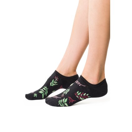 Ponožky Steven 017 stopki Planeta Ziemia (Velikost 38-40, Barva Modrá - tmavě)