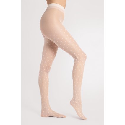 Silonkové punčocháče Fiore Hailey 15 DEN G6104 (Velikost S, Barva Černá)