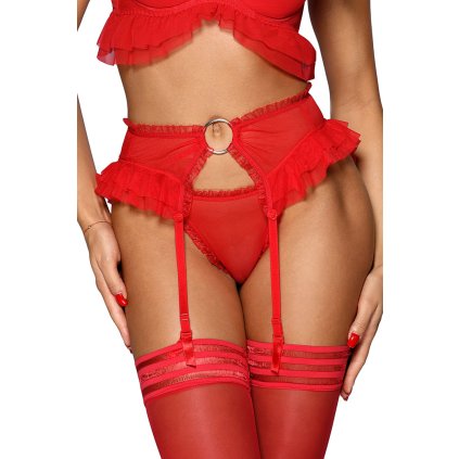 Tanga Axami V-9978 (Velikost S, Barva Červená)